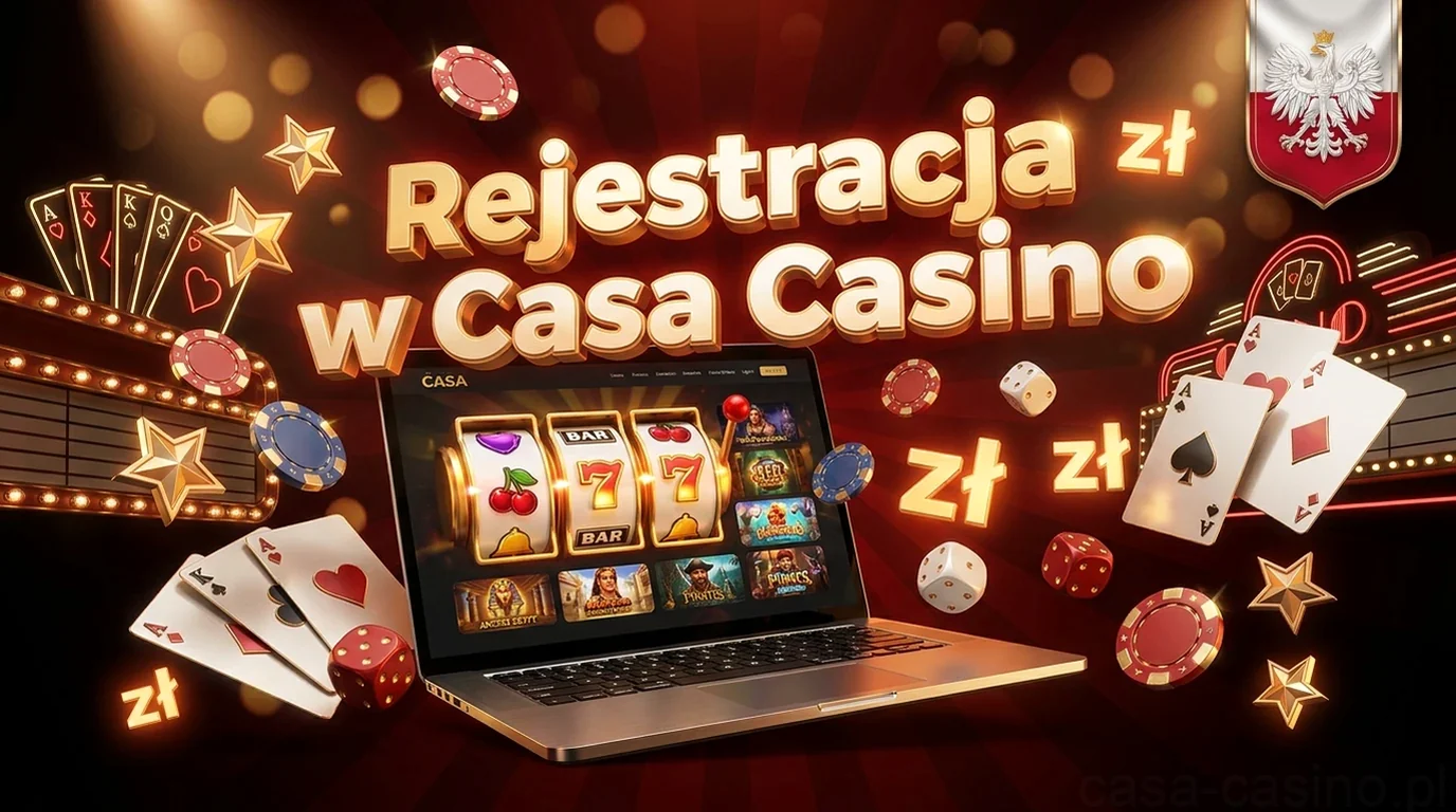 Rejestracja w Casa Casino